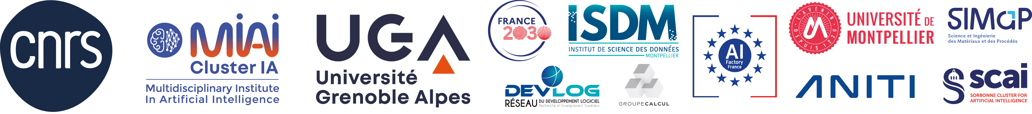 Logos partenaires JDLS